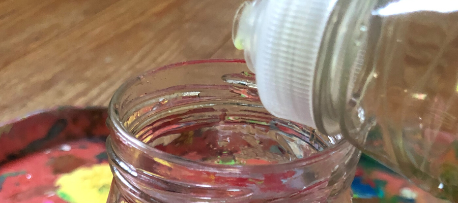 Tornado in a jar image