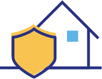 Home protection icon