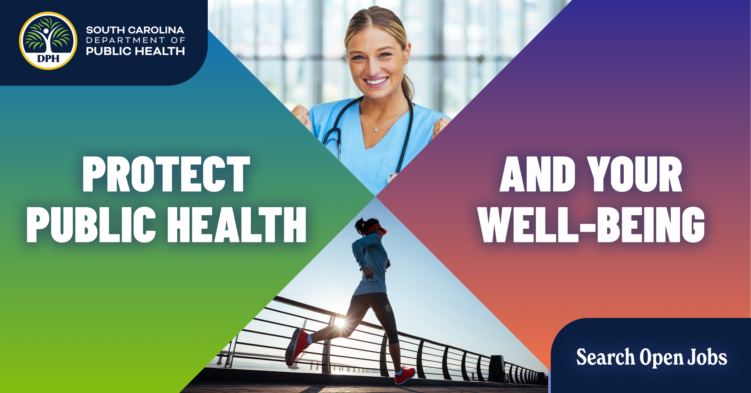 Protect Public Health and Your Well-Being DPH Nursing poster