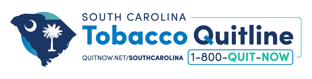 SC Tobacco Quitline Quitnow.net/SouthCarolina 1-800-QUIT-NOW