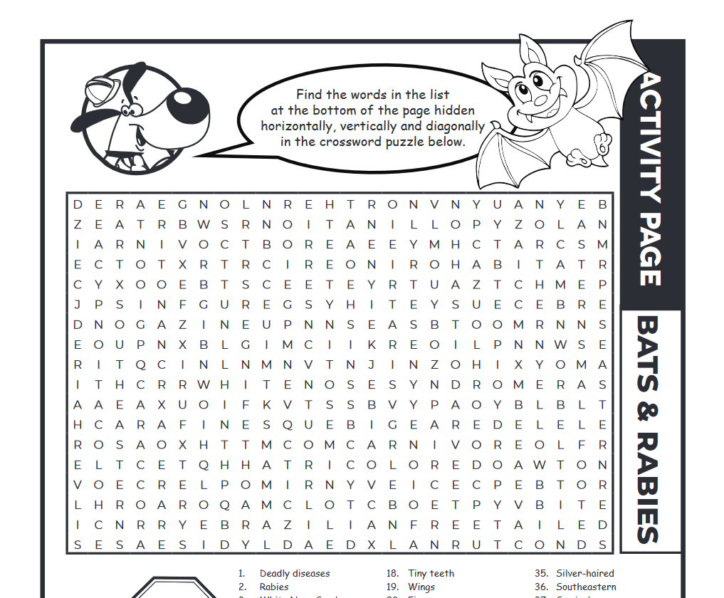 bat word search