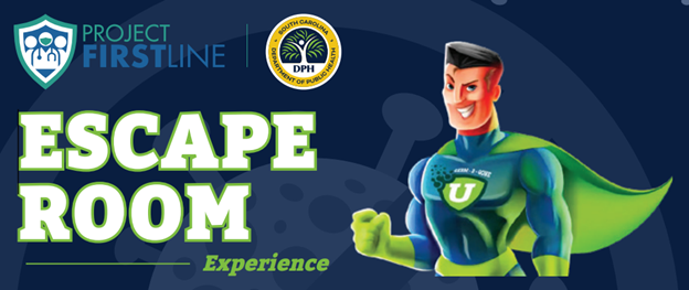 Project Firstline Escape Room Poster