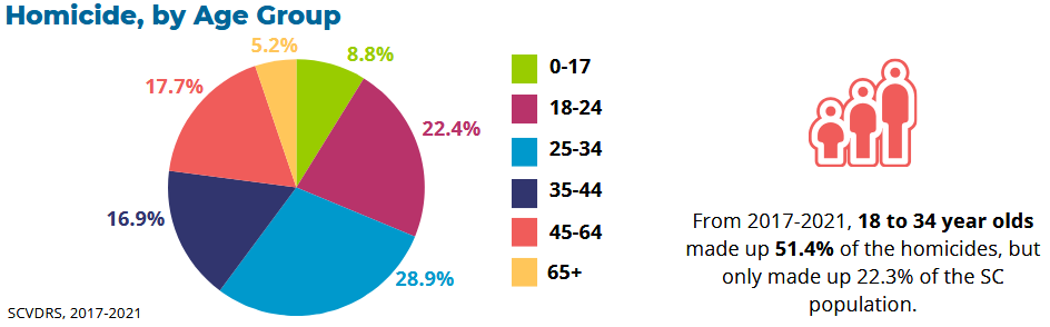 SCVDRS 2021 Homicide graphic