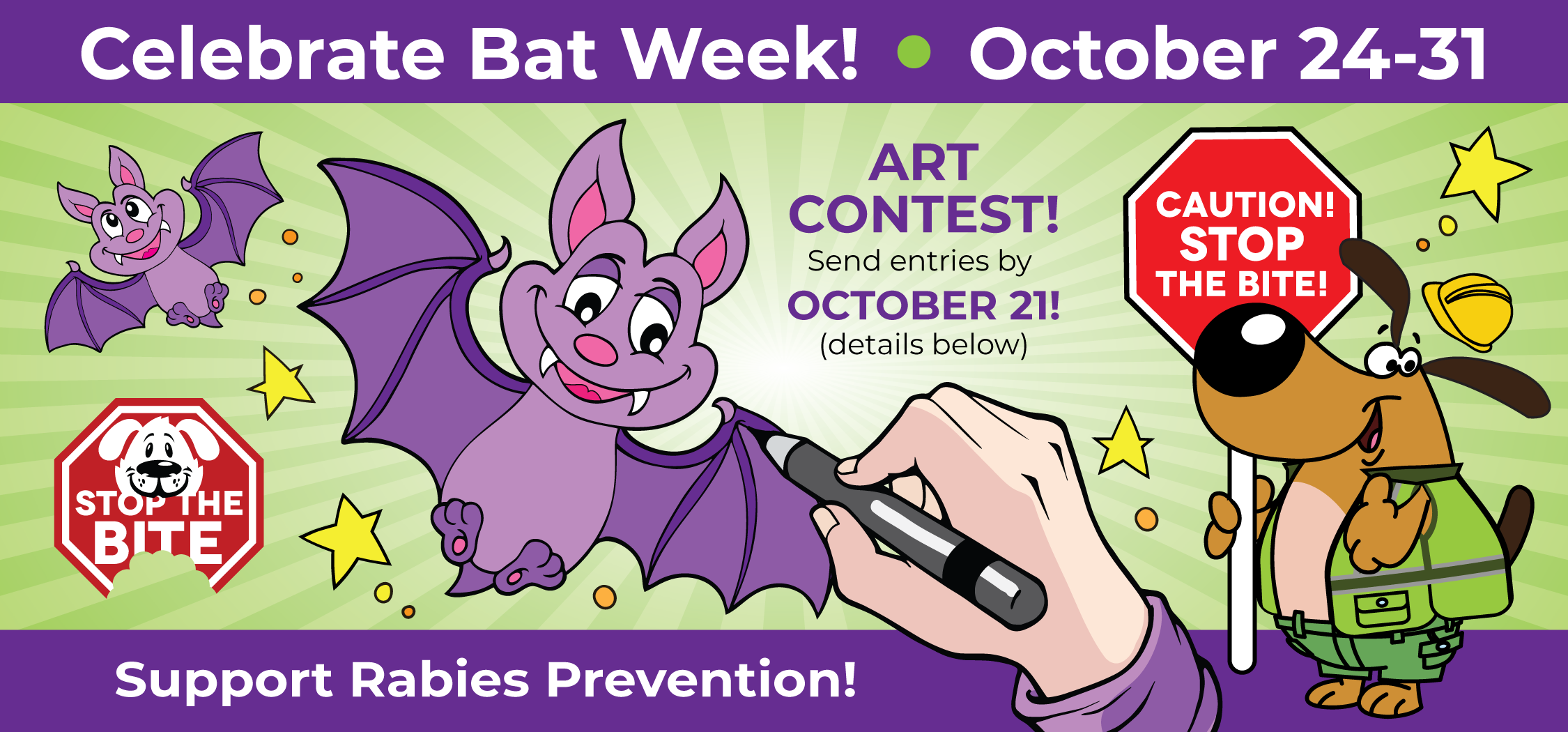 Celebrate bat week! october 24-31 web banner