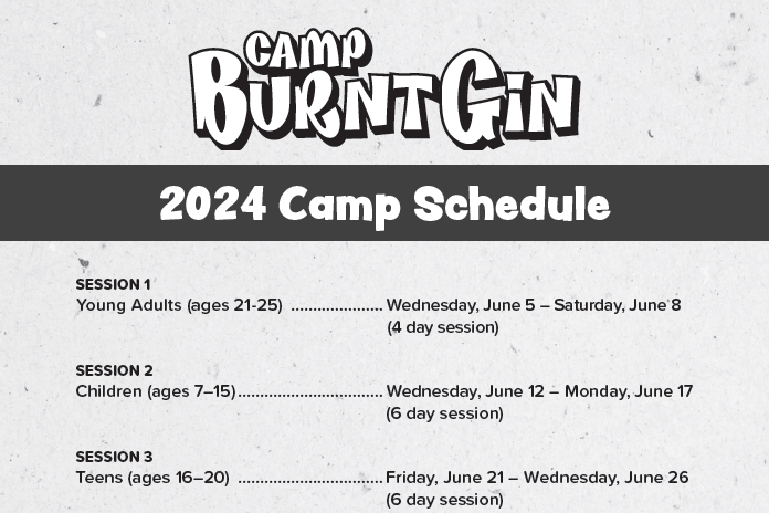 2024 Summer Schedule