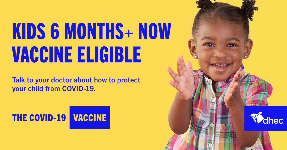 Kids 6 month+ eligible