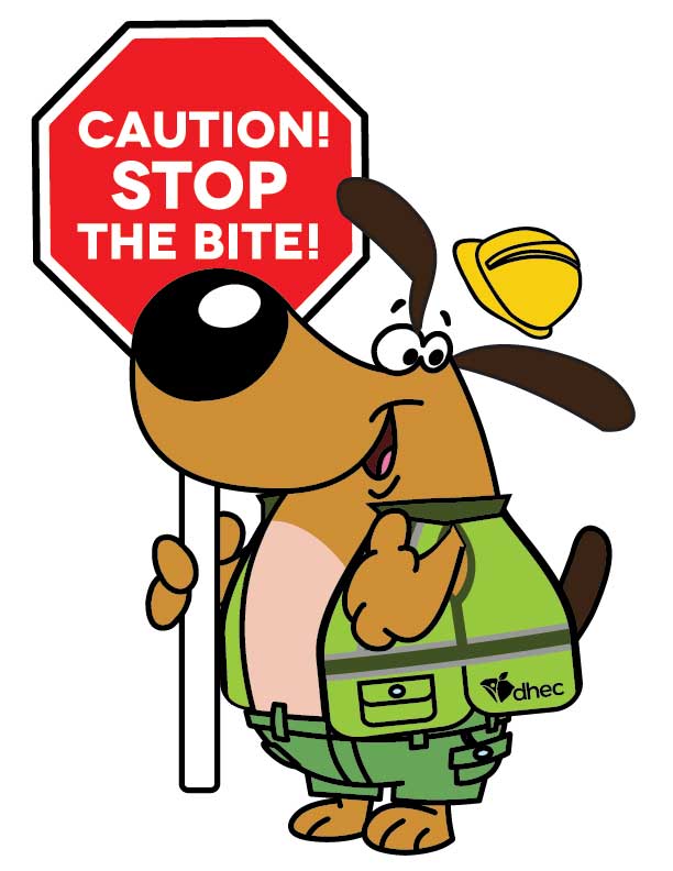 Dog Bite Prevention Mascot handout image