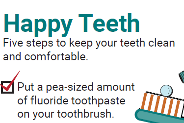 Happy Teeth Poster (PDF)