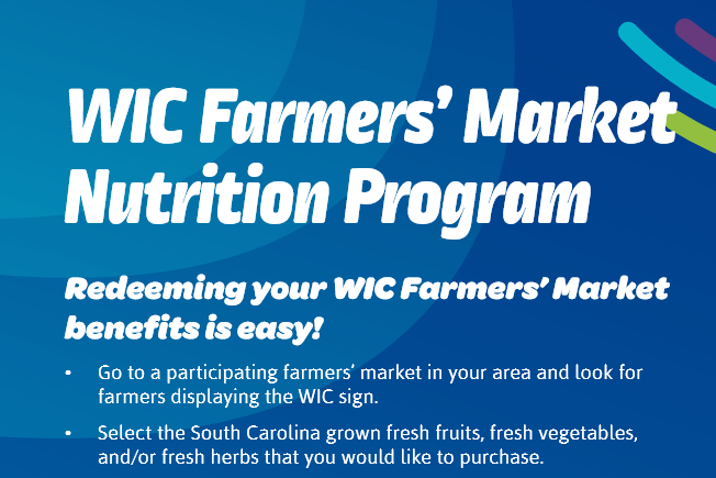 WIC Farmers' Market Nutrition Program graphic