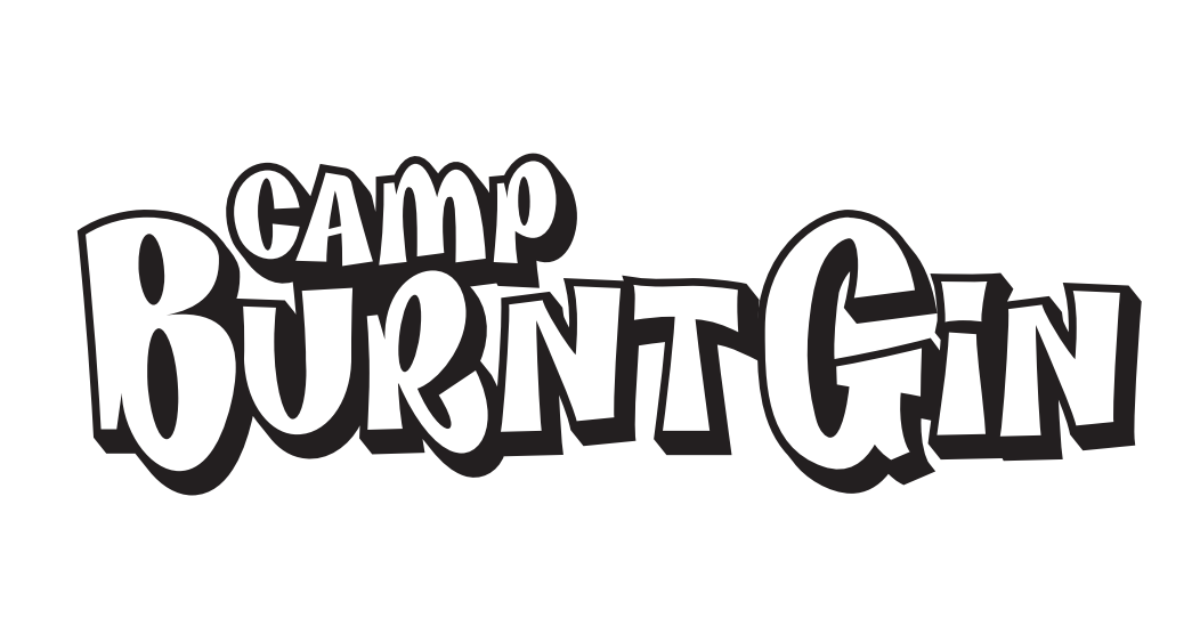 camp burnt gin logo