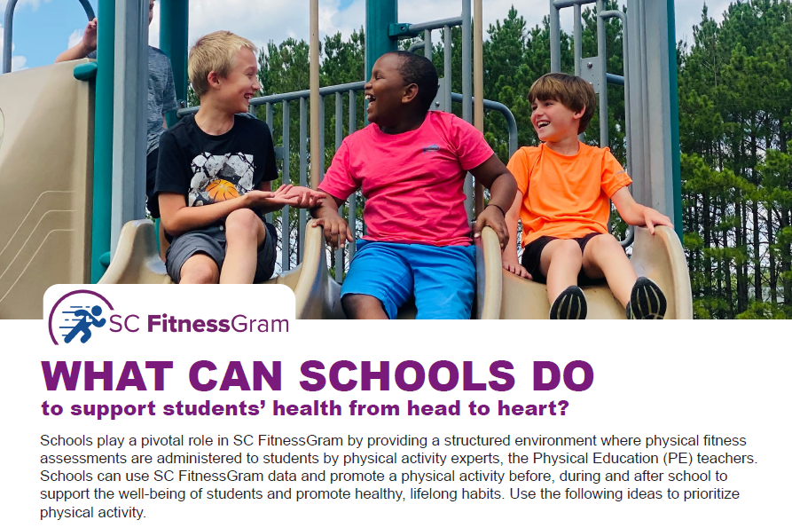What can schools do? FitnessGram