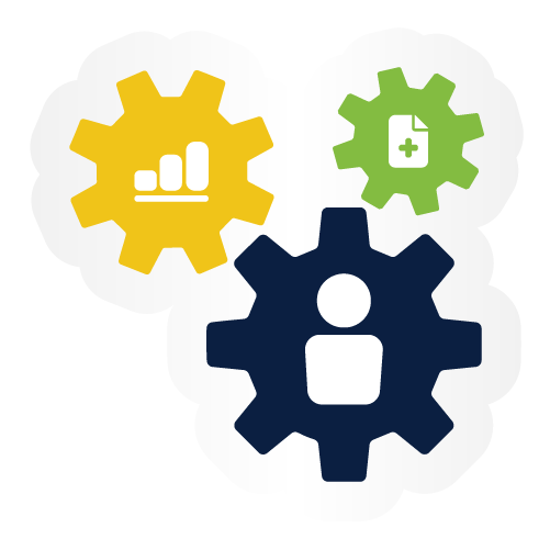 gears rotating together sticker