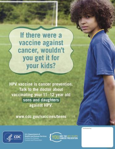 HPV Protect Your Child from Cancer (teen boy)
